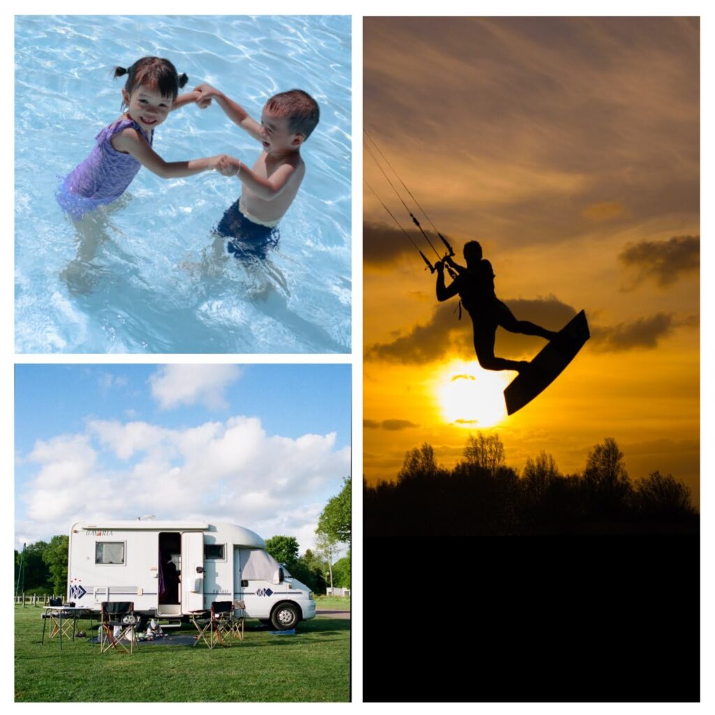 Family activities at Albuen Strand Camping